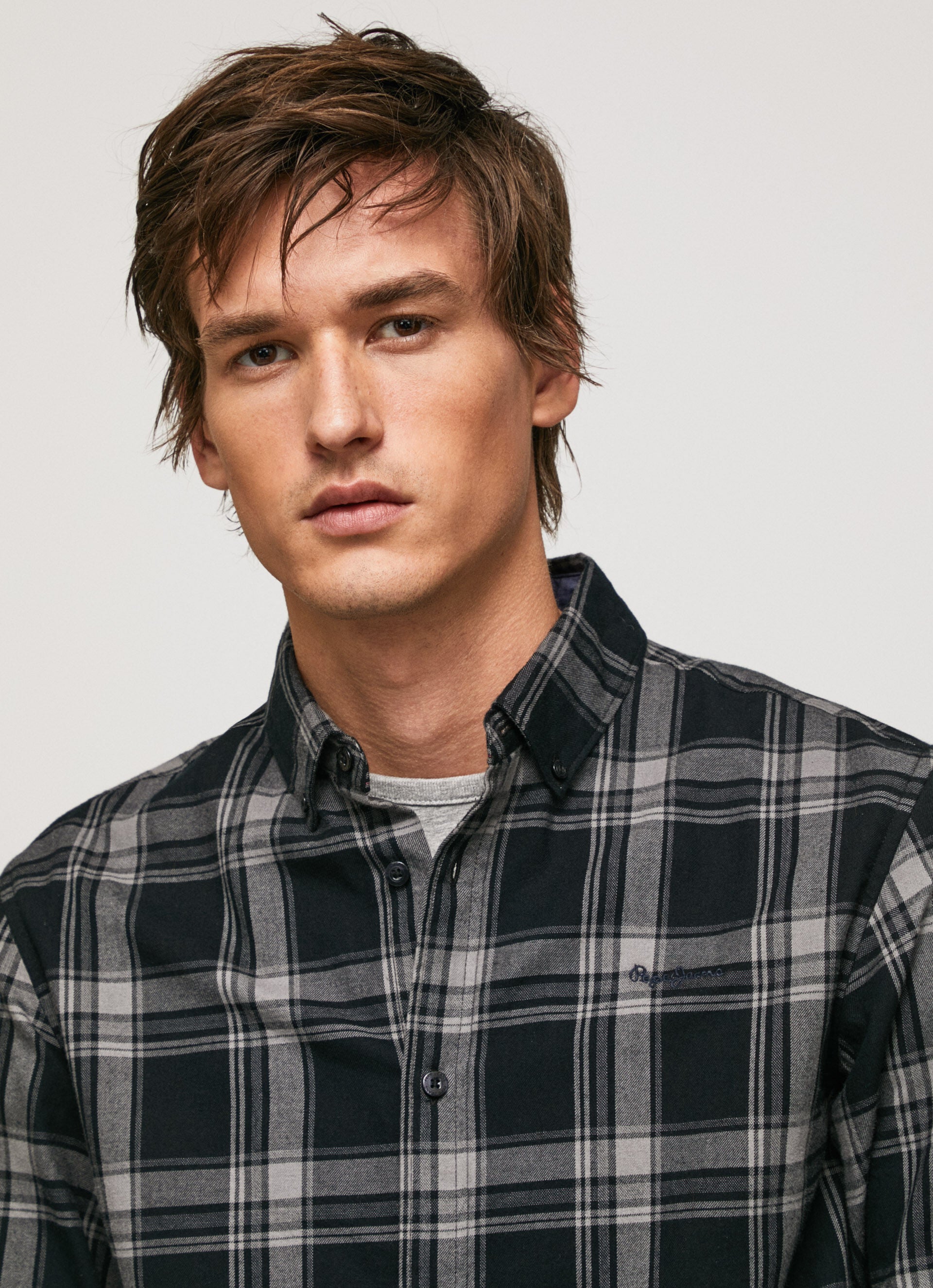 Camisa Pepe Jeans Manga Comprida - detalhe