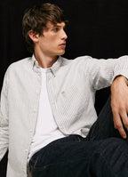 Camisa Pepe Jeans Manga Comprida branco - vista frontal